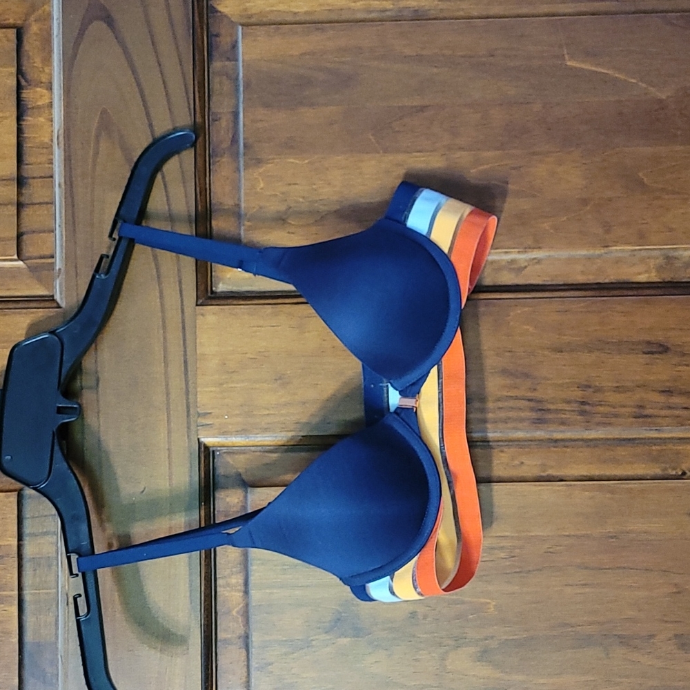 Blue bra